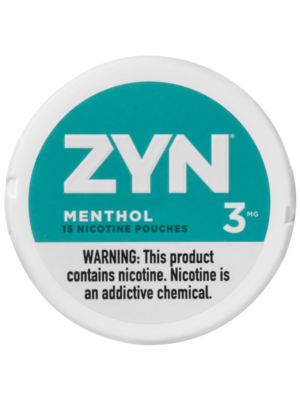 ZYN Menthol Pouches 3mg