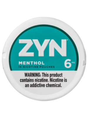 ZYN Menthol Pouches 6mg
