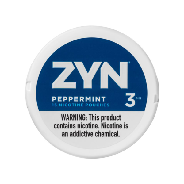 ZYN Peppermint Pouches 3mg