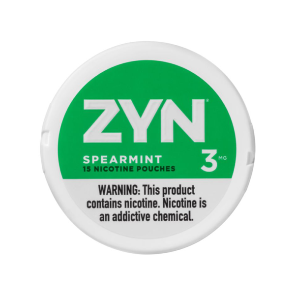 ZYN Spearmint Pouches 3mg